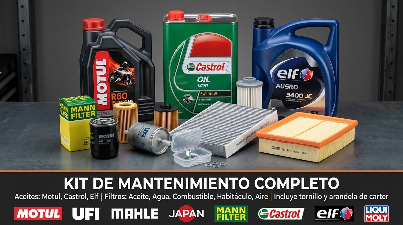 Aceites y Filtros de Primeras Marcas
